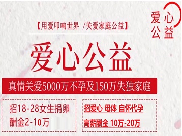 印江捐卵助孕生子 爱心志愿者招募